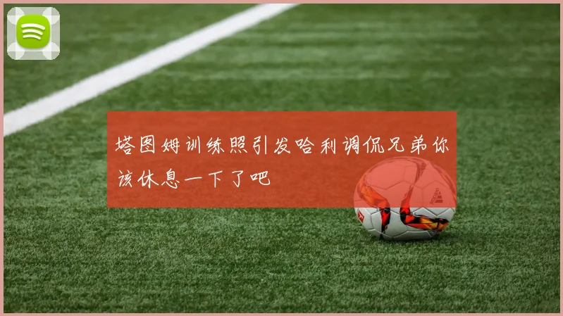 塔图姆训练照引发哈利调侃兄弟你该休息一下了吧